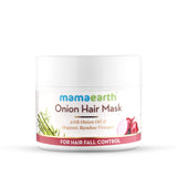 Mamaearth Onion Hair Mask For Hair Fall Control, 200 ml