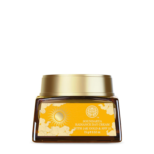 Forest Essentials Soundarya Radiance Cream With 24K Gold SPF25 15 gm