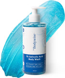 Be Bodywise 1% Salicylic Acid Body Wash | Refreshing Showering Gel, 375 ml