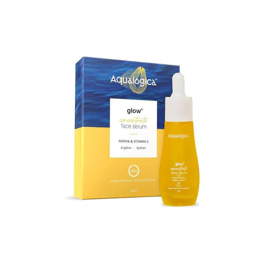Aqualogica Glow+ Concentrate Vitamin C Face Serum with Hyaluronic Acid, 30 ml