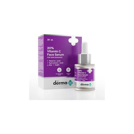 The Derma Co 20% Vitamin C Face Serum for Men and Women for Skin Radiance - 20 ml