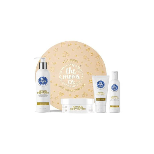 The Moms Co. All-Natural Complete Care Pregnancy Gift Box, 4-Piece