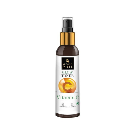Good Vibes Vitamin C Glow Toner - Goodness of Orange & Kakadu Plum - Parabens & Sulphates Free - 120 ml