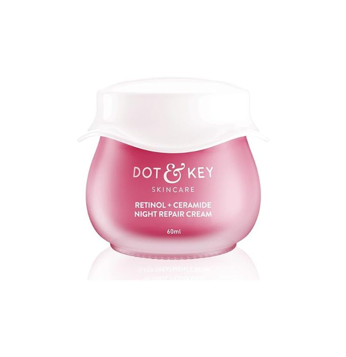 Dot & Key Night Reset Retinol + Ceramide Night Cream | Anti Aging Cream For Face | 60ml