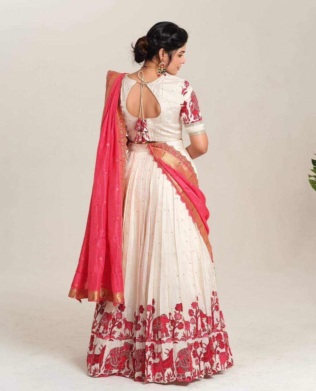 Kalamkari Lehenga Choli