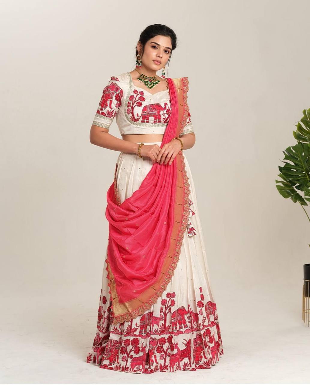 Kalamkari Lehenga Choli
