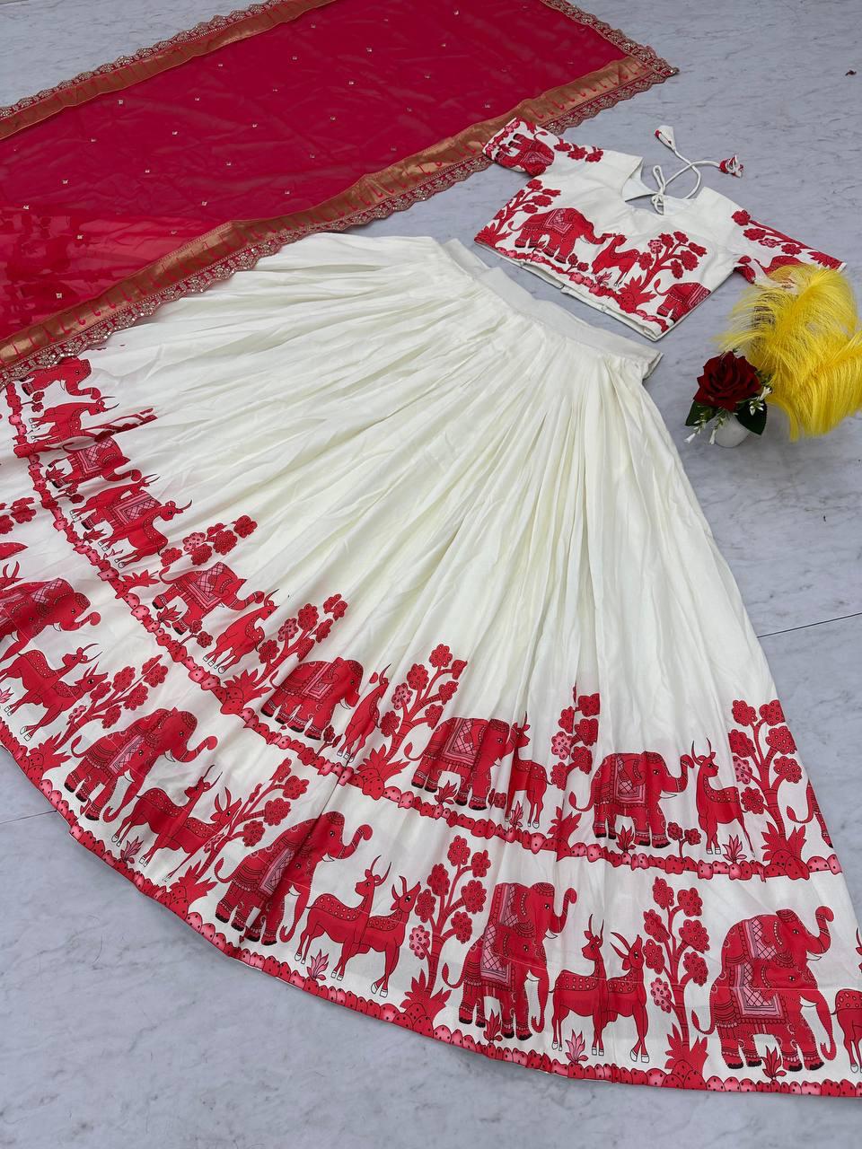 Kalamkari Lehenga Choli