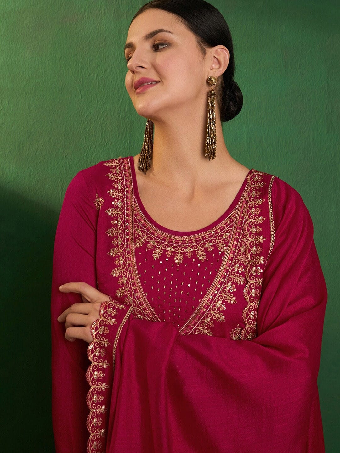 Top Bottom Dupatta set
