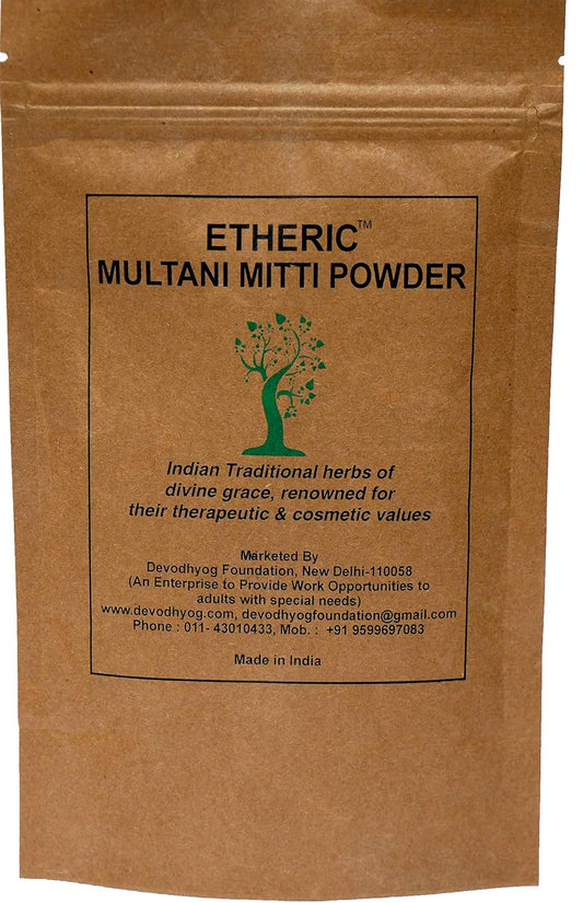 Etheric Multani Mitti (Fuller's Earth) Powder for Skin Care