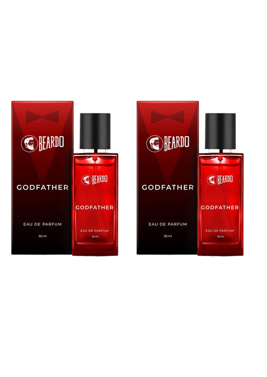 Beardo Godfather Perfume for Men, Pack of 2, Each 50 ml