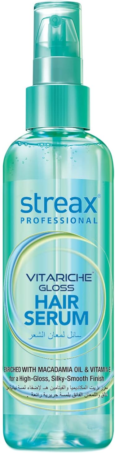 Streax Professional Vitariche Gloss Hair Serum for Women & Men – 100 ml