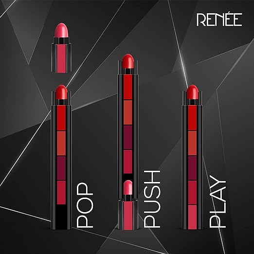 Renee FAB 5 Matte Finish 5 in 1 Lipstick 7.5 gm