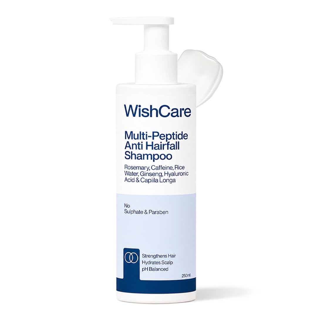 WishCare Multi Peptide Anti Hairfall Shampoo, 250ml