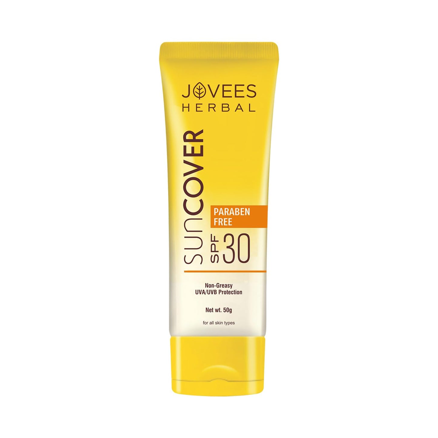 Jovees Herbal Sandalwood Natural Sun Cover SPF 30, 50 gm Pack of 2