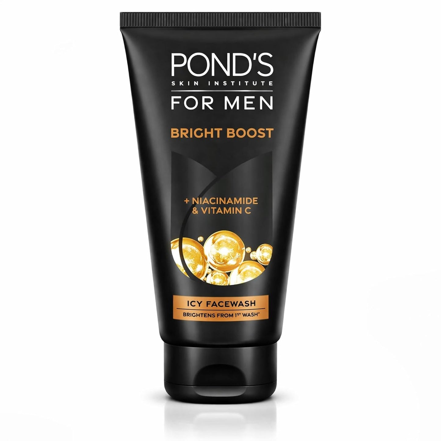 Pond's Men Energy Bright Anti-Dullness Facewash With Coffee Bean, 100 gm Pack of 2