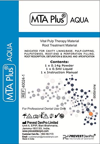 Prevest DenPro MTA Plus Aqua 0.14gm Powder and 0.5ml Liquid
