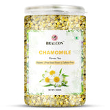Bralcon Organic Chamomile Flower Tea - 100 Gm | Boost Immunity| Detox & Stress Relief