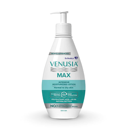 Venusia Dr. Reddy's  Max Intensive Moisturizing Lotion, 500 gm
