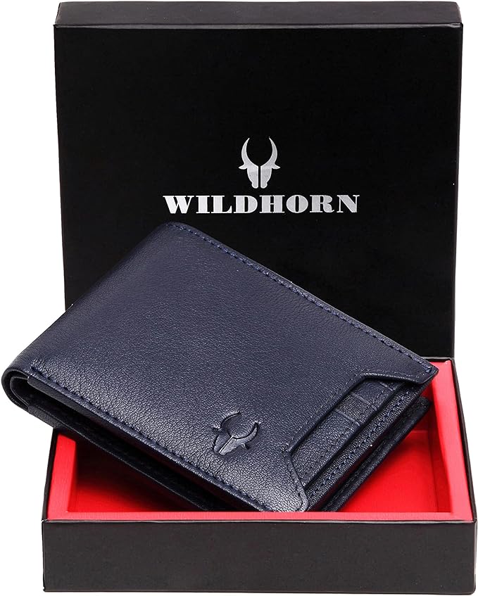 WildHorn Blue Men's Wallet