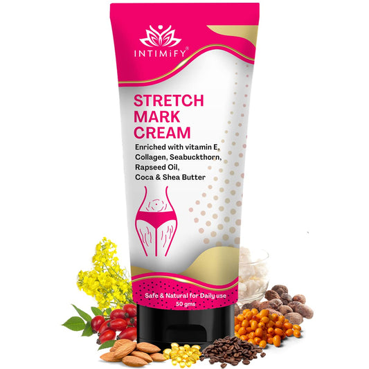 INTIMIFY Stretch Mark Removal Cream For Women, 50 gm