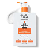 Chemist At Play AHA Body Lotion with 5% Natural AHA, Niacinamide, Shea Butter | For Exfoliating Dry & Dead Skin Cells, Deep Nourishment & Radiant Skin | Skin Brightening Lotion | 236ml