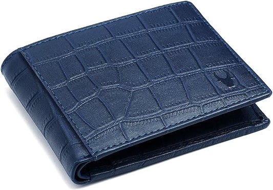 WILDHORN Genuine Leather Hand-Crafted Wallet For Men, Bifold Leather Wallet