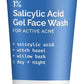 The Derma Co 1% Salicylic Acid Gel Face Wash With Salicylic Acid & Witch Hazel For Active Acne - 100 ml