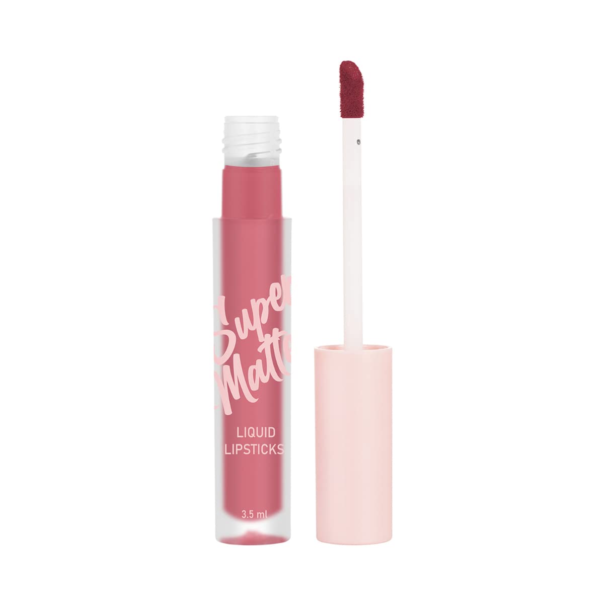 Swiss Beauty Super Matte Lipstick, Matte Finish, Shade - Pin Up Peach, 3.5 ml