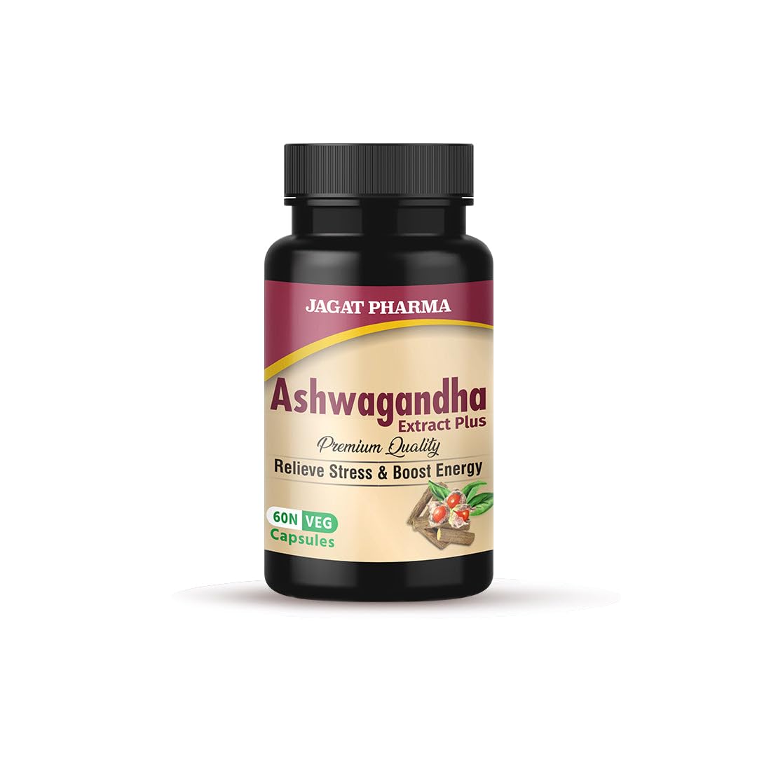 Ashwagandha 250 mg & Helps Boost Immunity Relieve Stress & Anxiety 60 Caps