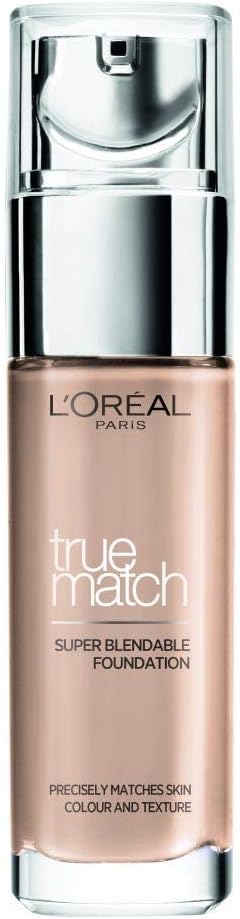 L'Oreal Paris True Match Super Blendable Liquid Foundation Golden Beige 3D3W, 30ml