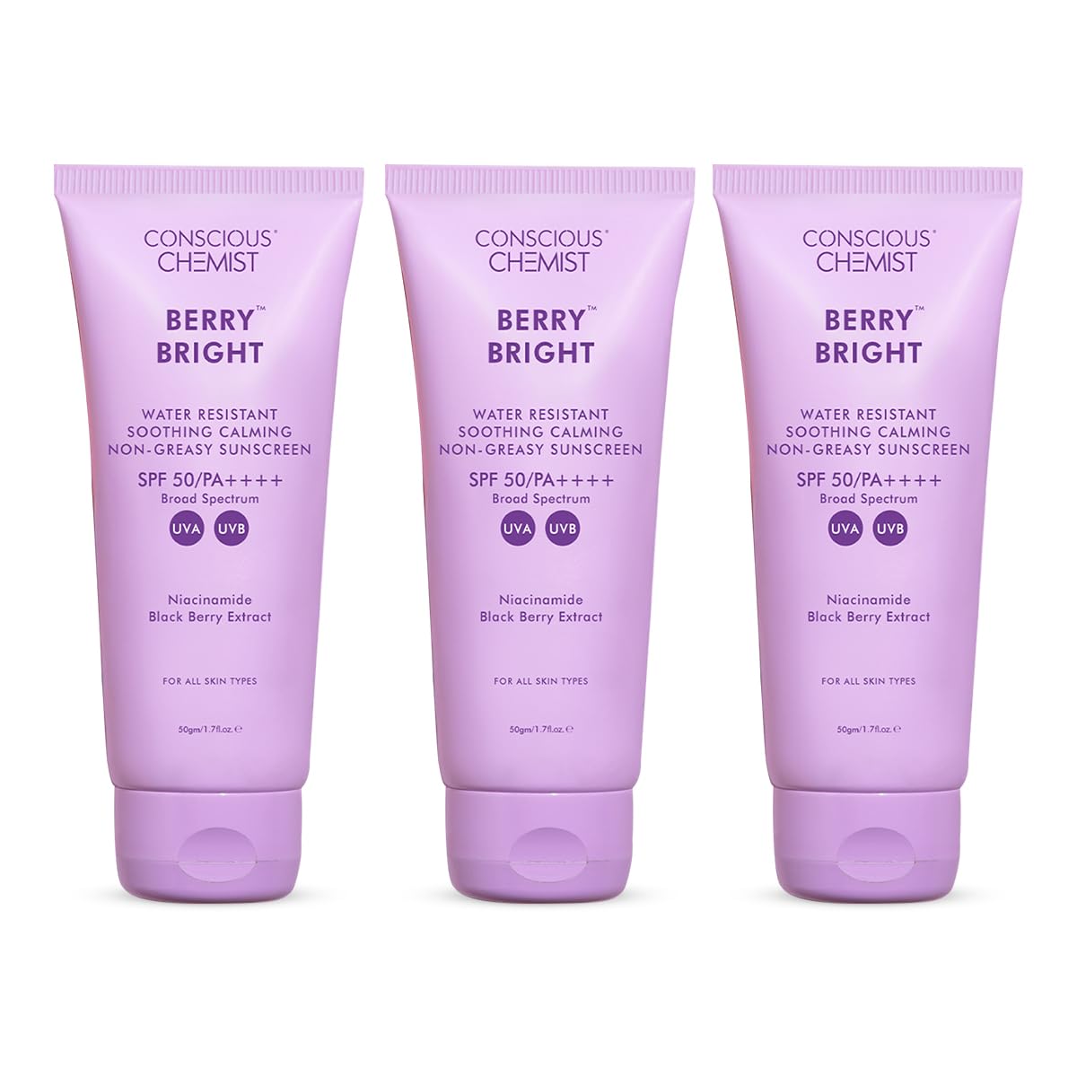 Conscious Chemist® Sunscreen SPF 50 PA++++, 150 gm