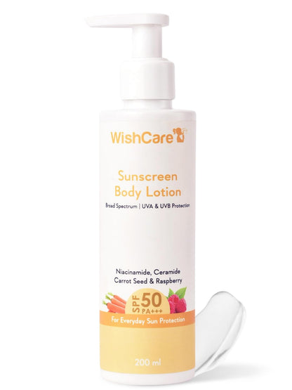 WishCare SPF50 Sunscreen Body Lotion - 200 ml