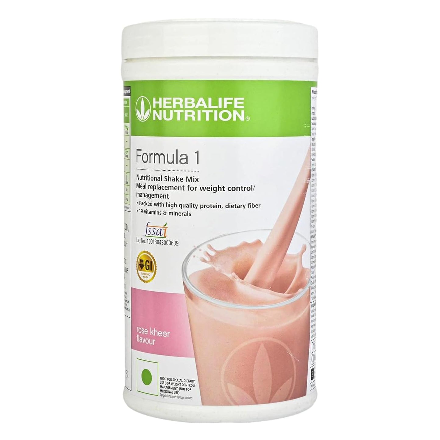 Herbalife Formula 1 Nutrition Shake Mix Rose Kheer Flavour 500 gm