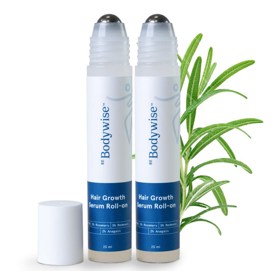 Be Bodywise 3% Redensyl & Rosemary Hair Growth Serum (Roll On), 25 ml, Pack of 2