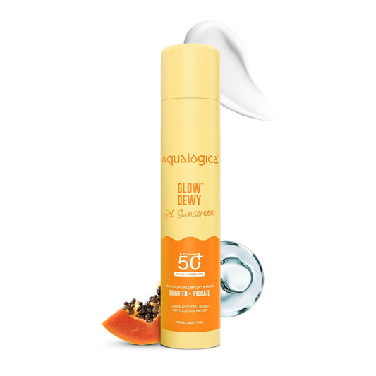 Aqualogica Glow+ Dewy Sunscreen SPF 50 PA+++, 50 gm