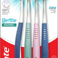 Colgate Gentle Enamel Ultra Soft Bristles Manual Toothbrush for adults, 4 Pcs (Buy2 Get 2), Soft Bristles for Enamel Care,Multicolor