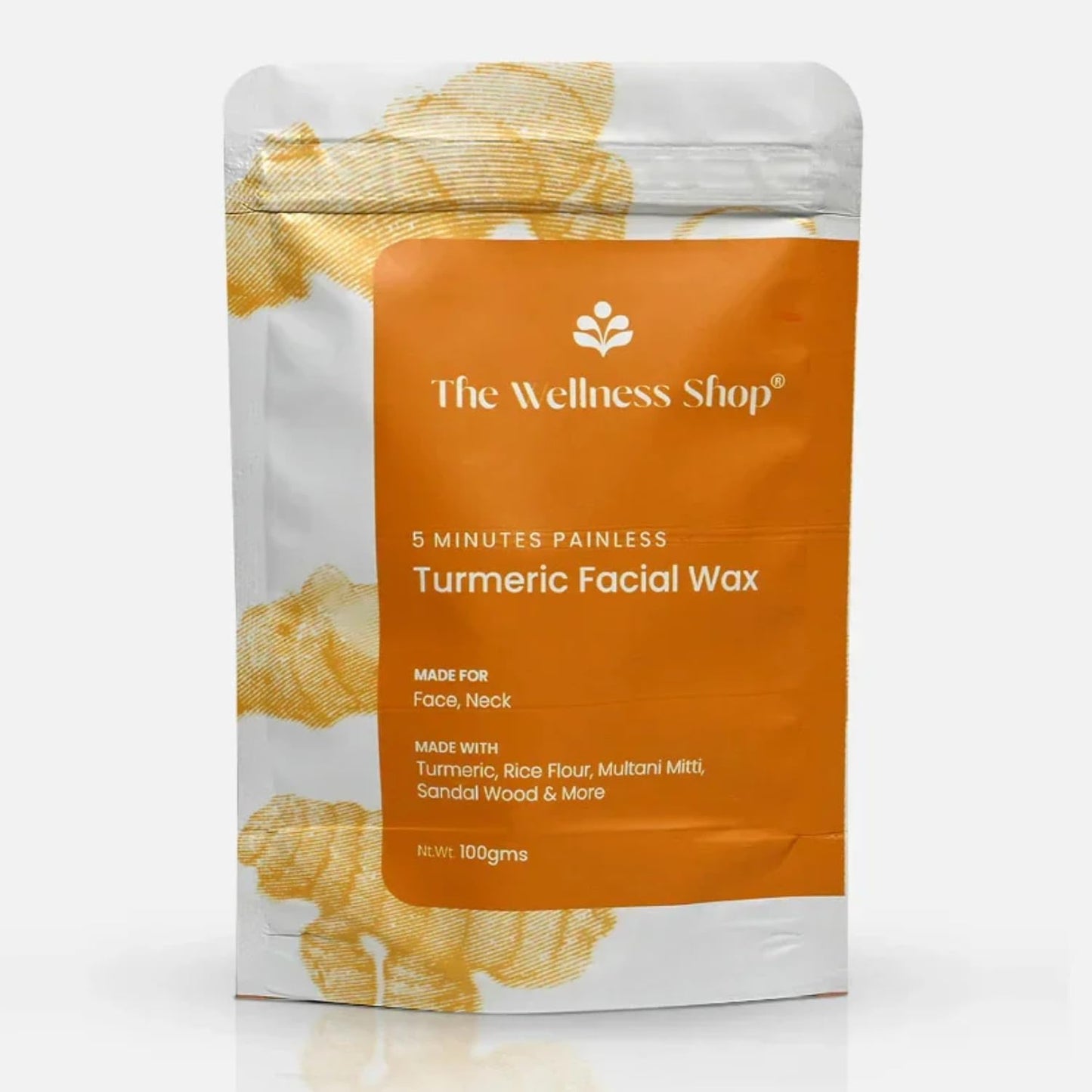 The Wellness Shop - Turmeric Facial Wax Powder, 100 gm