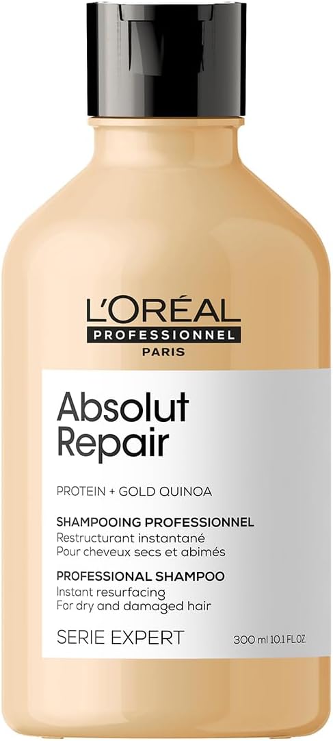 LOreal  Professionnel Shampoo, Dry And Damaged Hair, Serie Expert Absolut Repair, 300ml