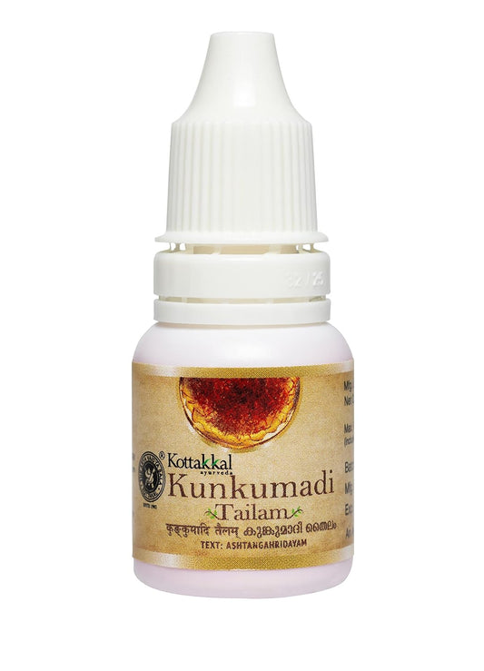 Kottakkal ayurveda Unisex Adult Kunkumadi Tailam-10 ml