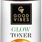 Good Vibes Vitamin C Glow Toner - Goodness of Orange & Kakadu Plum - Lightweight Dewy Texture - Prevents Uneven Skin Tone, Fades Dark Spots - For All Skin Types - Parabens & Sulphates Free - 120 ml