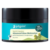 Pilgrim Squalane (Plant) Glow Moisturizer with Niacinamide & Vitamin C, 50 gm