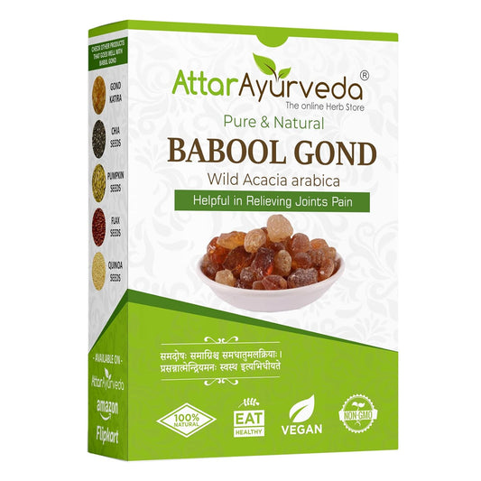 ATTAR AYURVEDA Babul Gond, Kikar Gond, Babool Gond, 250 gm