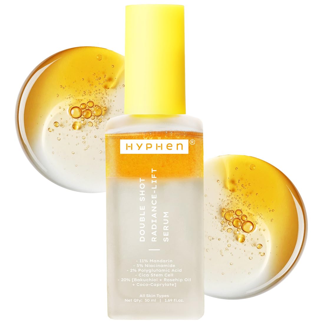 Hyphen 18% Brightening + 20% Collagen Face Serum, 50 ml