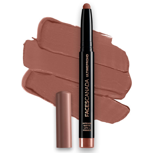 FACESCANADA Ultime Pro Hd Intense Matte Lips + Primer - Espresso 03, 1.4gm