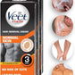 Veet Hair Removal Cream for Men, Normal Skin - 50g Each (Pack of 3)