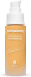 Mamaearth Glow Serum Foundation Lotion with Vitamin C & Turmeric for 12-Hour Long Stay- 02 Crème Glow - 30 ml Dewy Finish