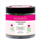 Auravedic Kumkumadi Face Cream For Glowing Skin With Kumkumadi Oil For Face 100g Pigmentation Cream Moisturizer For Dark Spots Detan Blemishes