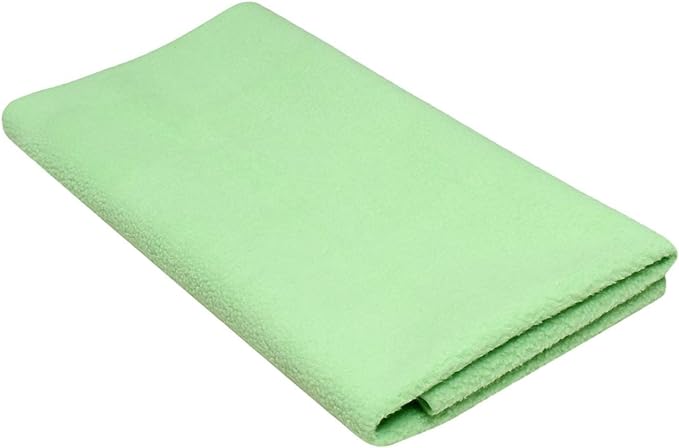 MY NEWBORN Fast Dry Extra Absorbent Dry Sheet/Bed Protector Cot Sheet- Green