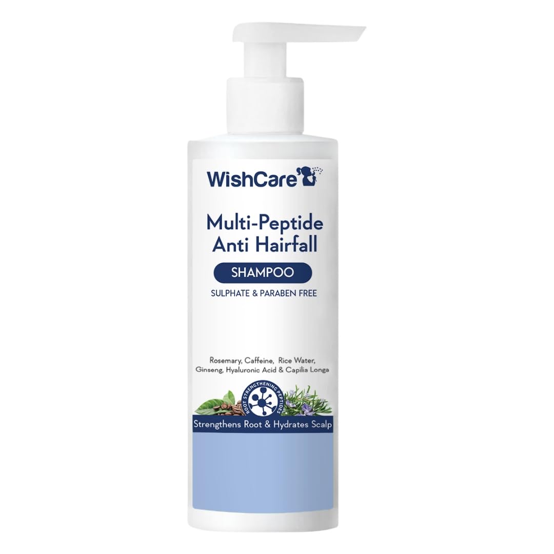 WishCare Multi Peptide Anti Hairfall Shampoo, 250ml