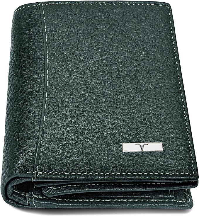 Urban Forest Orlando Mens Leather Wallet, Green